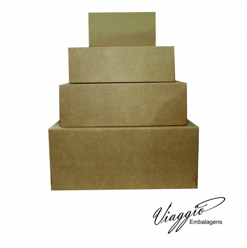 Imagem ilustrativa de Caixa de papelão com tampa