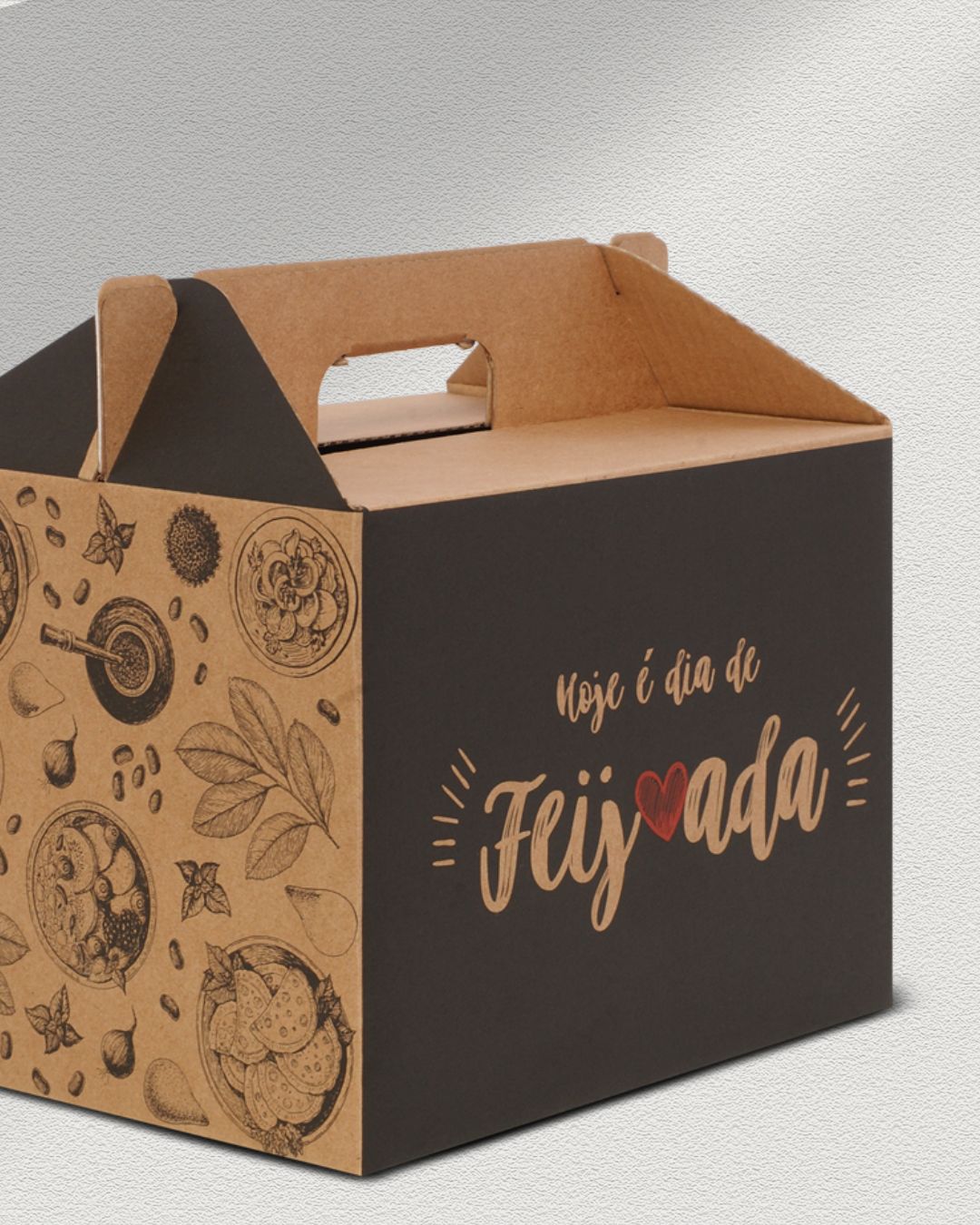 Imagem ilustrativa de Caixas de papelão para alimentos